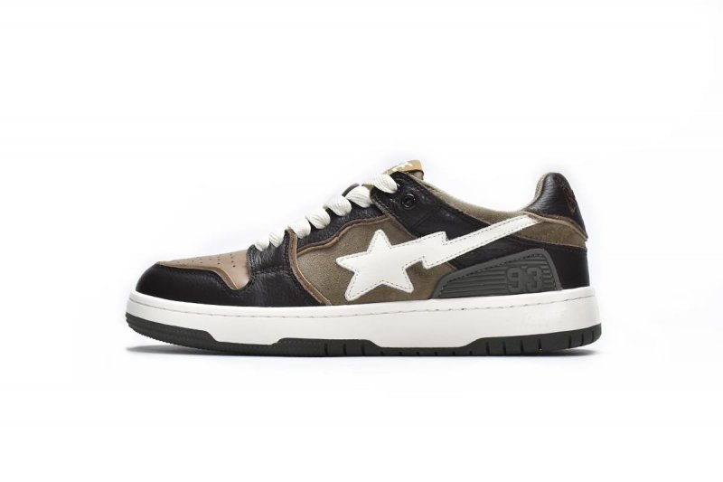 Bape Sk8 Sta Low Brown Gray 1H80-291-013