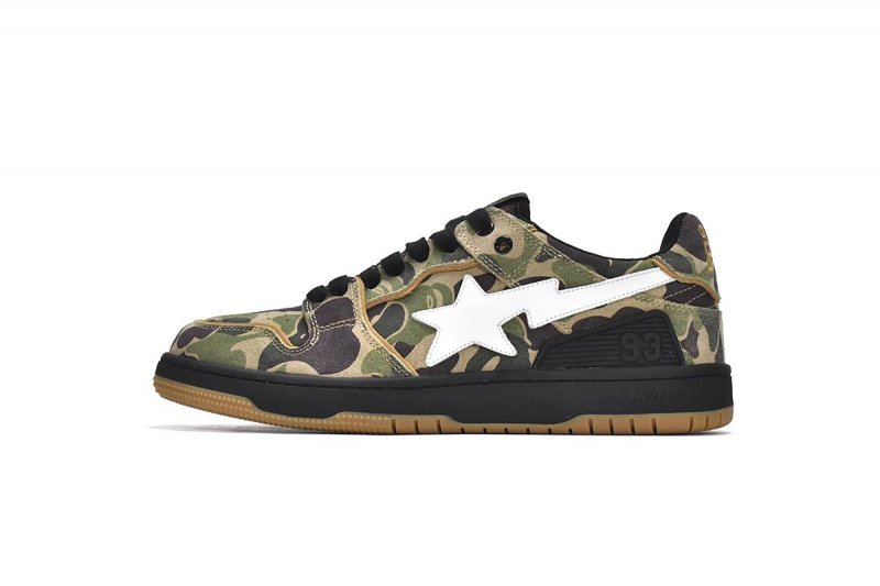 Bape Sk8 Sta Low camouflage Green 1G70-109-0017