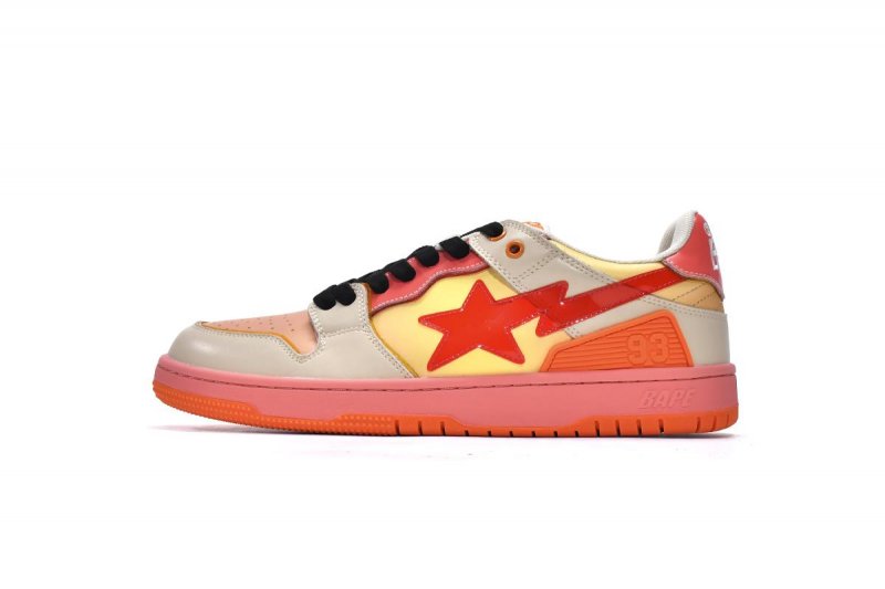 Bape Sk8 Sta Low Gradient Orange 1G70-109-0025