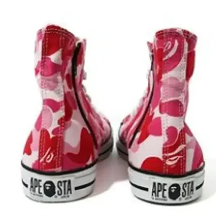 Pink BAPE shoes