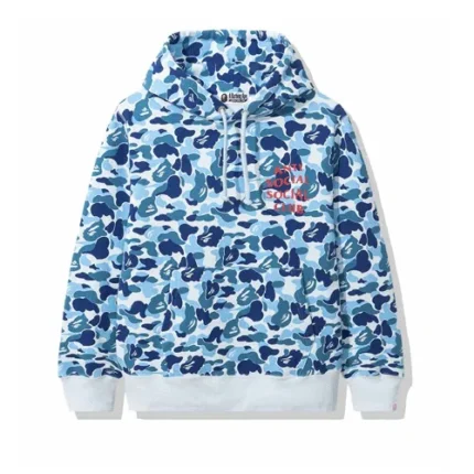 BAPE x Anti Social Social Club ABC Camo Pullover Hoodie