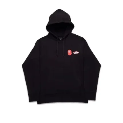 BAPE x Vans Pullover Fleece Hoodie – Black