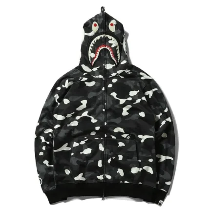 BAPE Cut and Sewn Brushed Hoodie