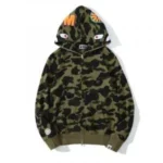 BAPE x COACH Shark Camouflage Hoodie